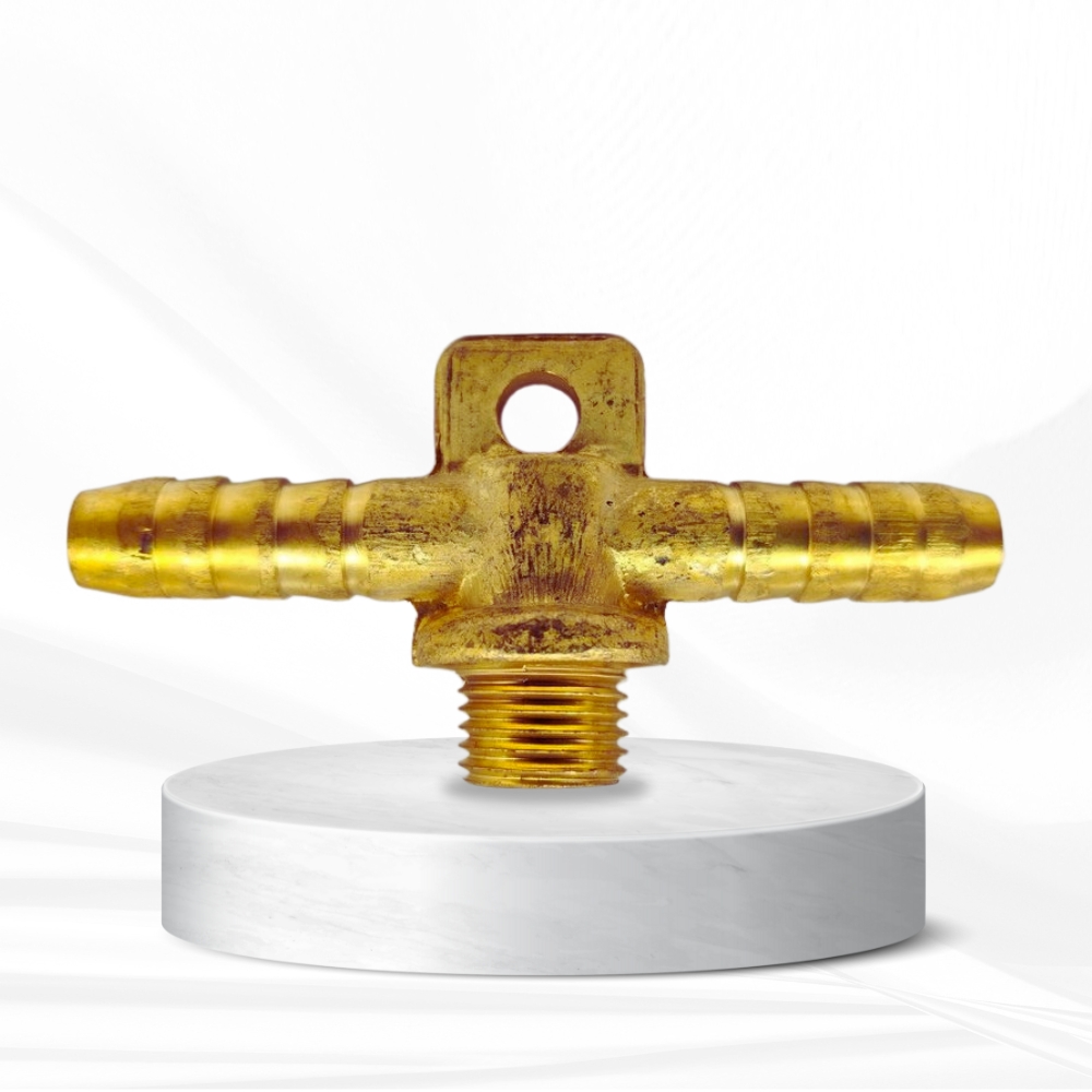 BRASS CONNECTOR 2 WAY CONNECTOR of AgriBird India